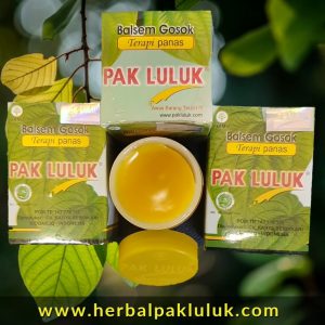 balsem herbal panas hangat melancarkan peredaran darah tubuh